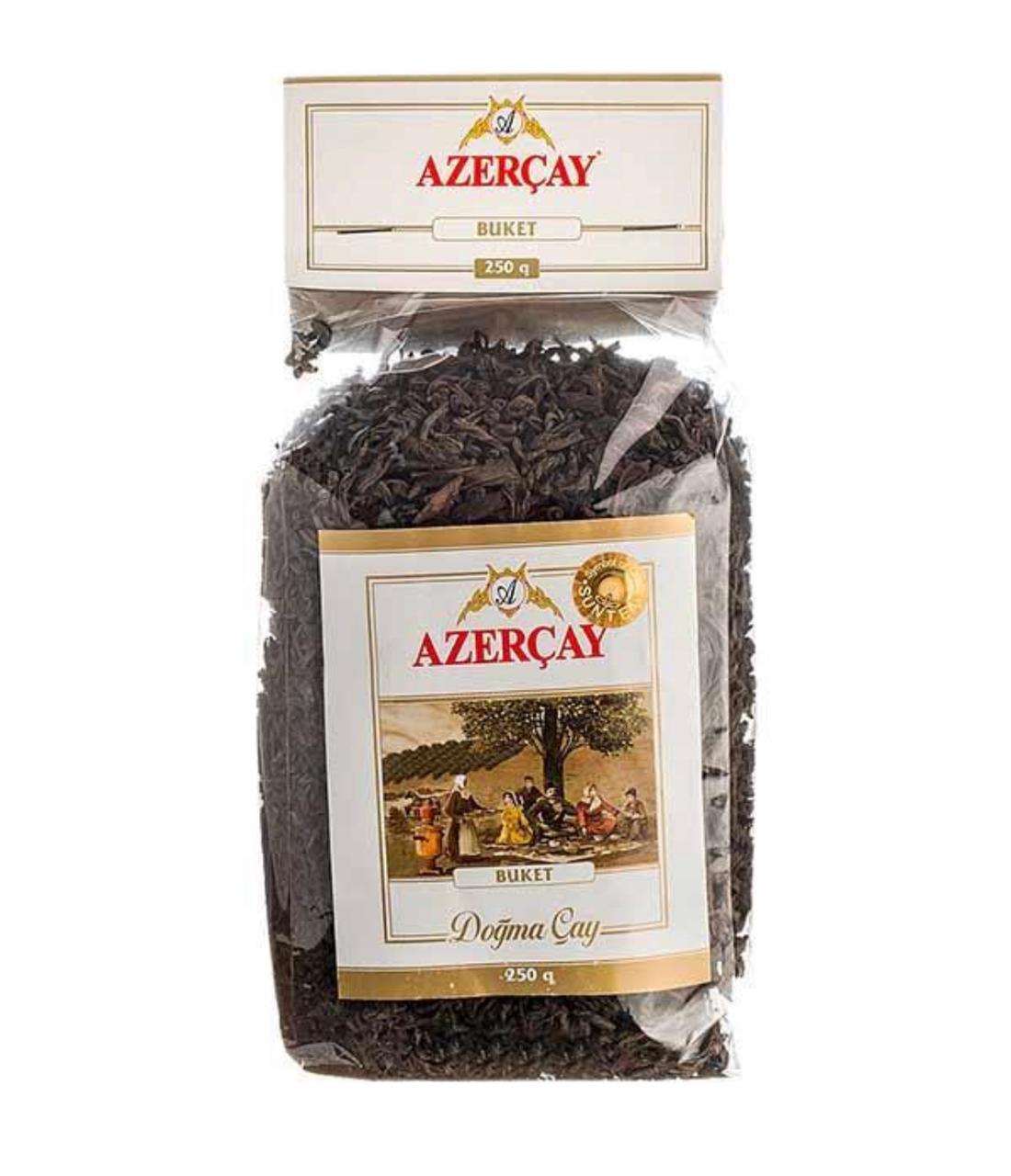 Чай черный крупнолистовой Azerçay Buket 250g